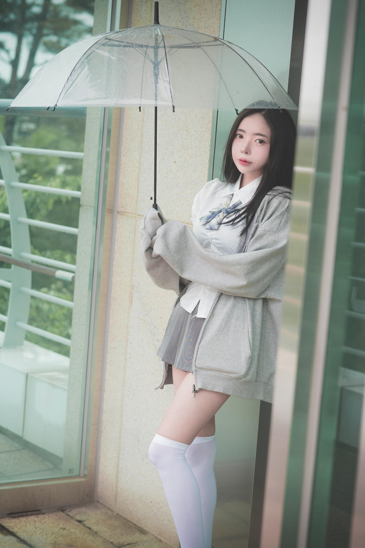 Mallang 말랑, PURE MEDIA Vol.288 ‘Moist Girl on Rainy Day’ Set.03