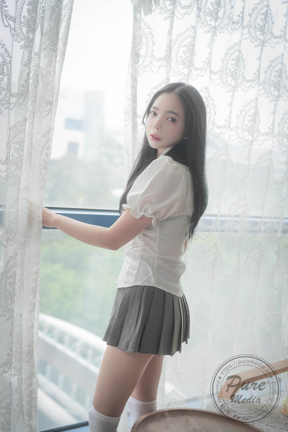 Mallang 말랑, PURE MEDIA Vol.288 ‘Moist Girl on Rainy Day’ Set.03