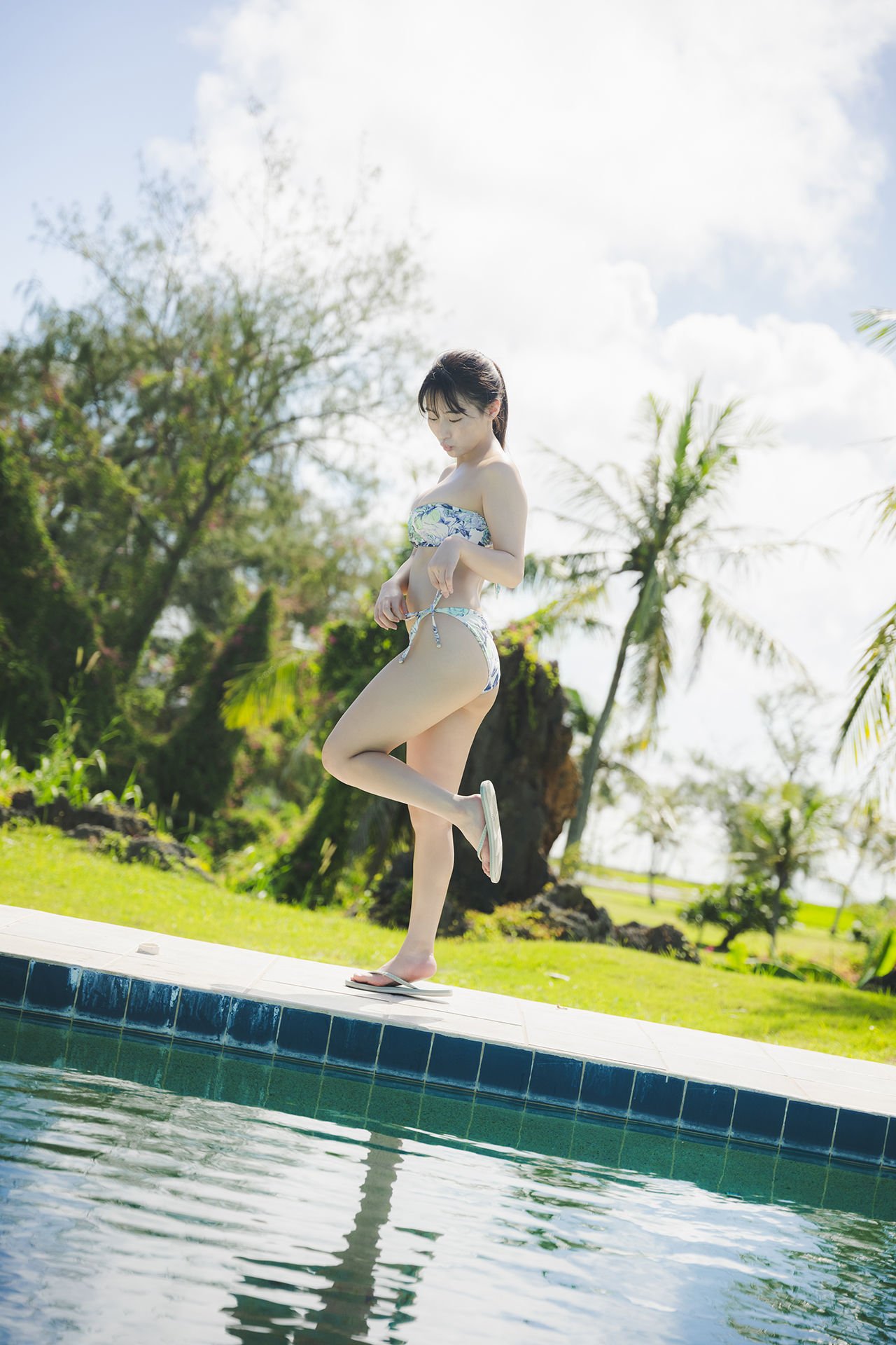 Miku Tanaka 田中美久, ヤングガンガンデジタル限定写真集 「いっしょに旅して。」 Set.03