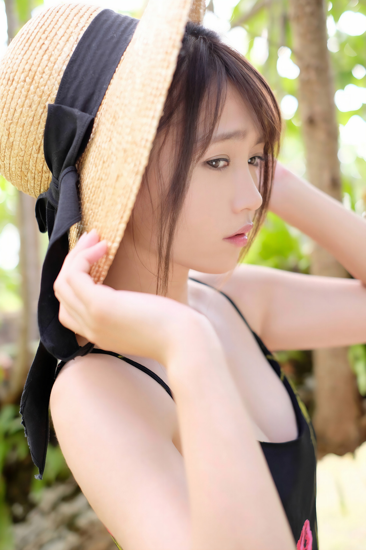 Rika Shimura 志村理佳, YS-Web Vol.805 天然ピュアホワイトボディ Set.01