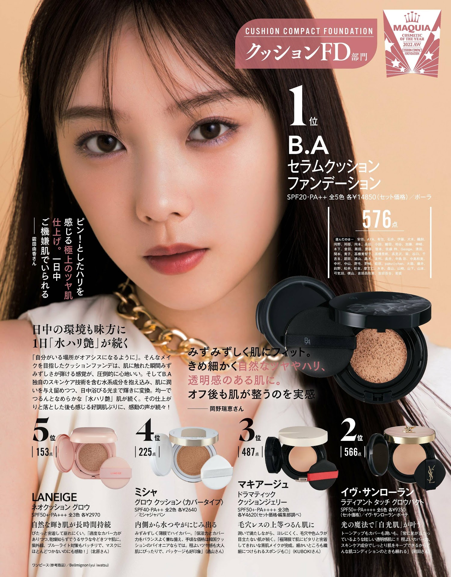 Yuki Yoda 与田佑希, MAQUIA マキア Magazine 2023.02