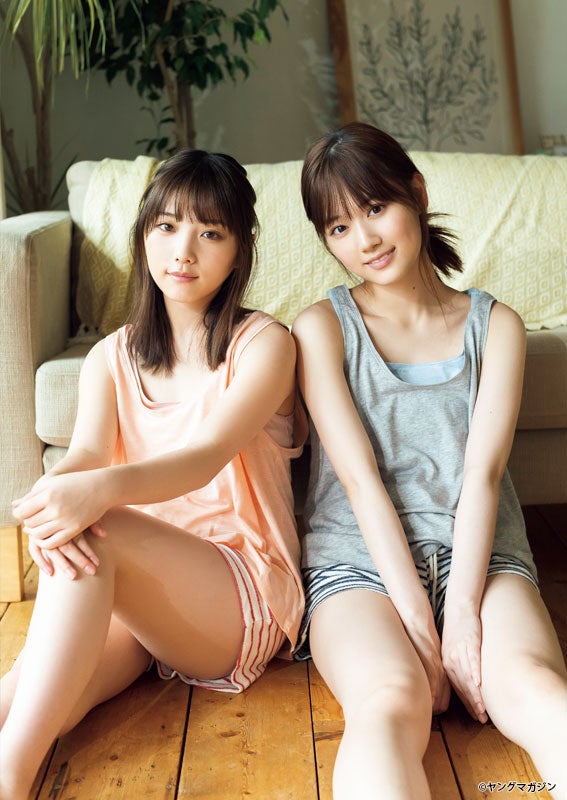 Mizuki Yamashita 山下美月, Yuki Yoda 与田祐希, Young Magazine 2019 No.50 (ヤングマガジン 2019年50号)