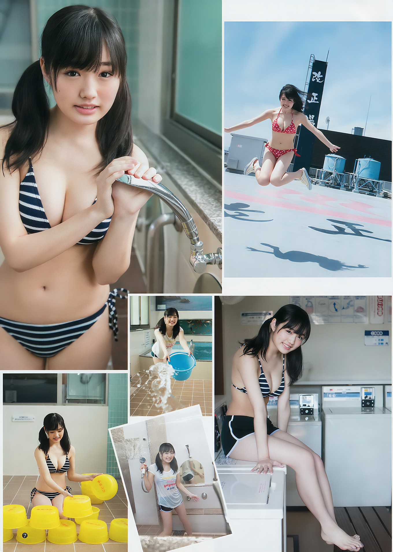 馬場ふみか・安藤咲桜, Young Jump 2017 No.25 (ヤングジャンプ 2017年25号)