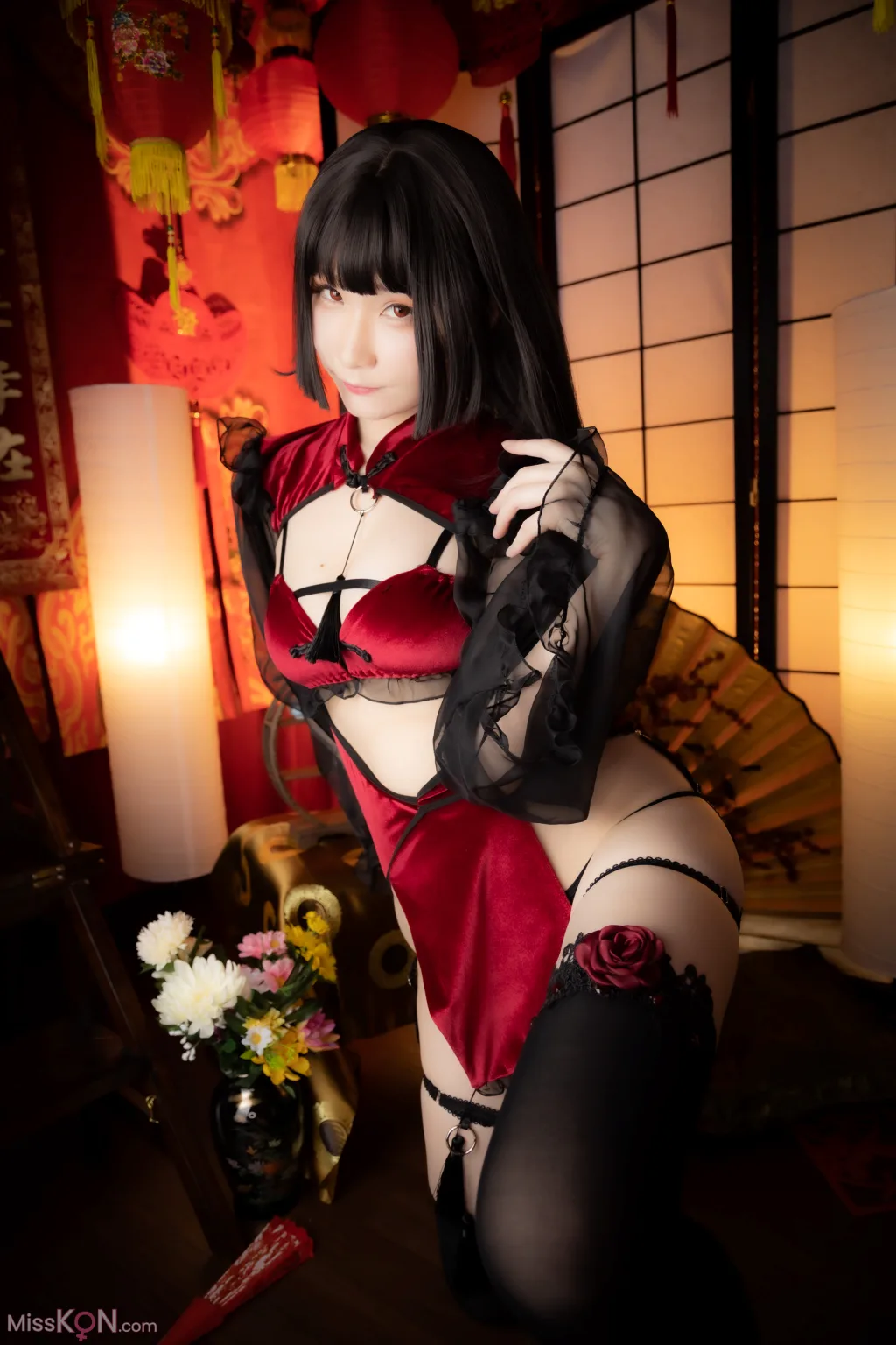 Coser@Atsuki (あつき)_ 【DL限定】Cheooooongsam【オリジナルチャイナROM2】Red-china