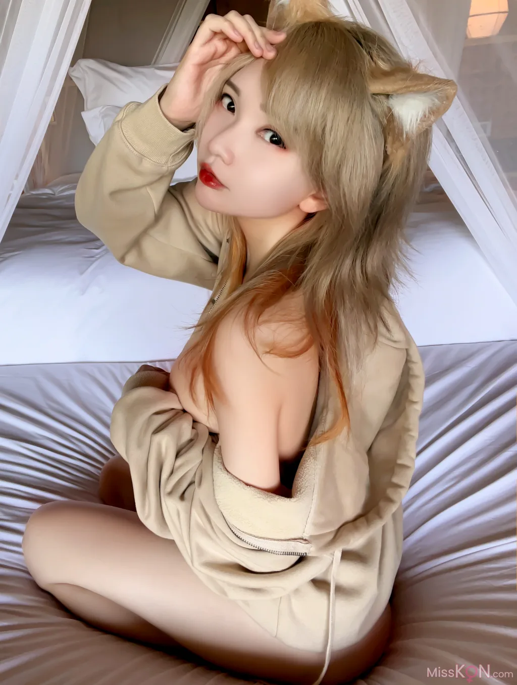 Coser@Potato Godzilla_ Casual Blonde Neko Chan M4sturbation NSFW