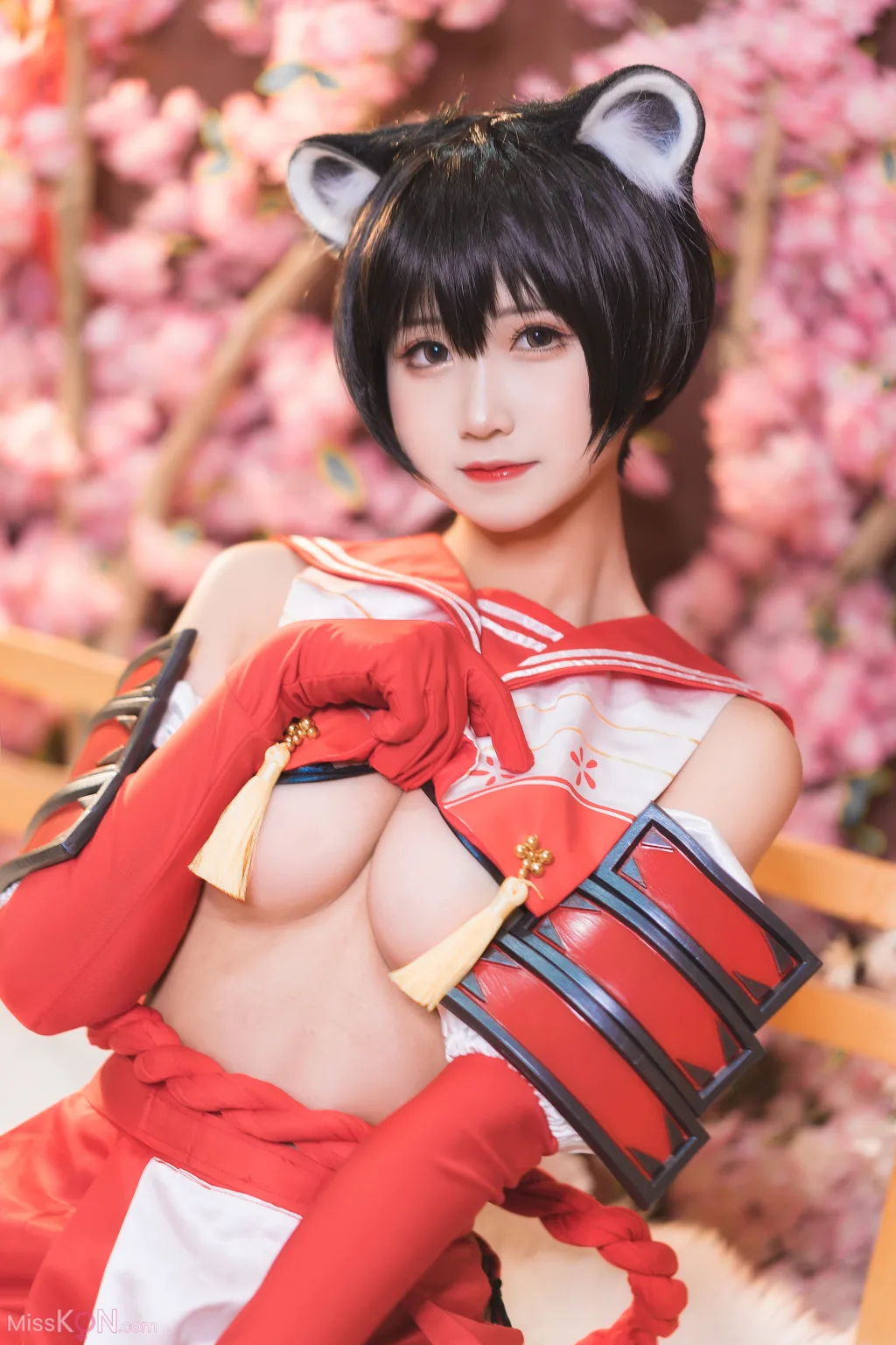 Coser@三度_69_ 蔚蓝档案 春日椿