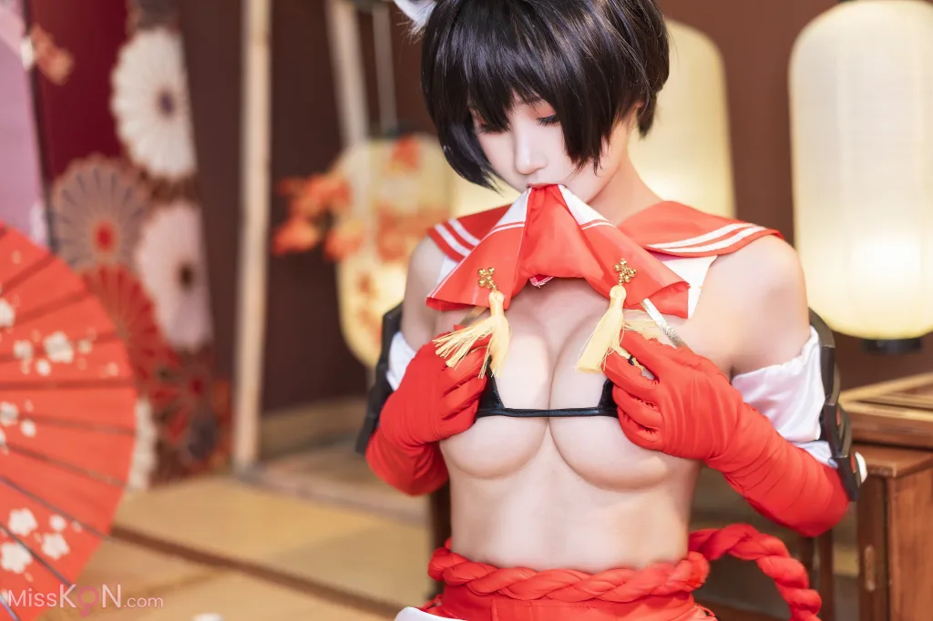 Coser@三度_69_ 蔚蓝档案 春日椿