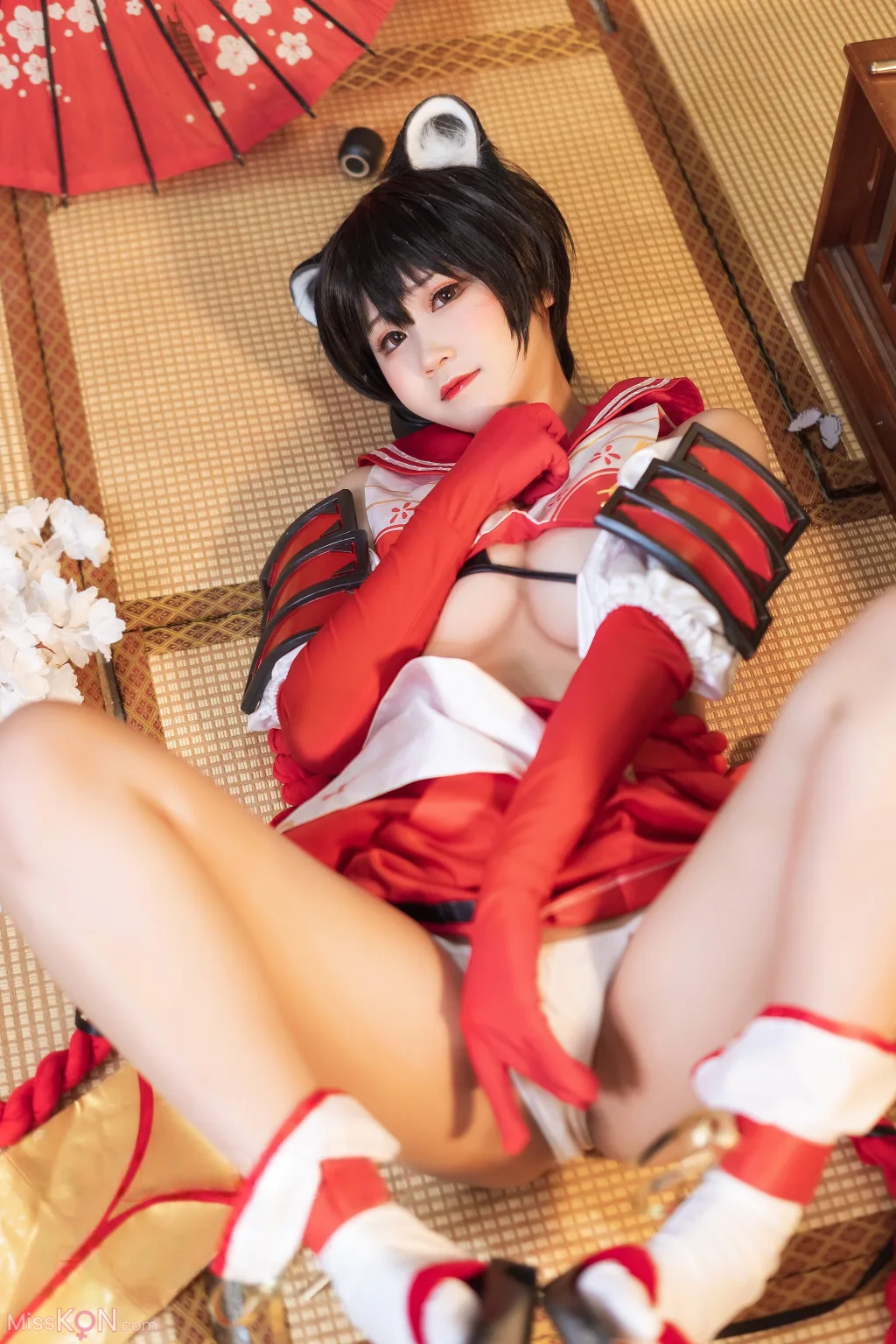 Coser@三度_69_ 蔚蓝档案 春日椿