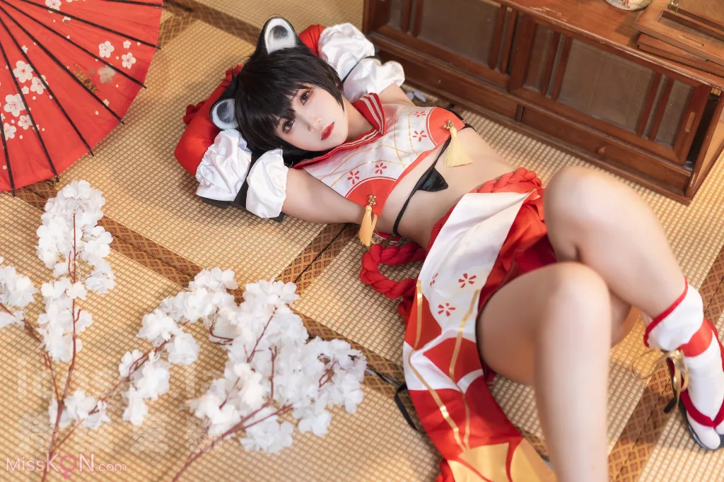 Coser@三度_69_ 蔚蓝档案 春日椿