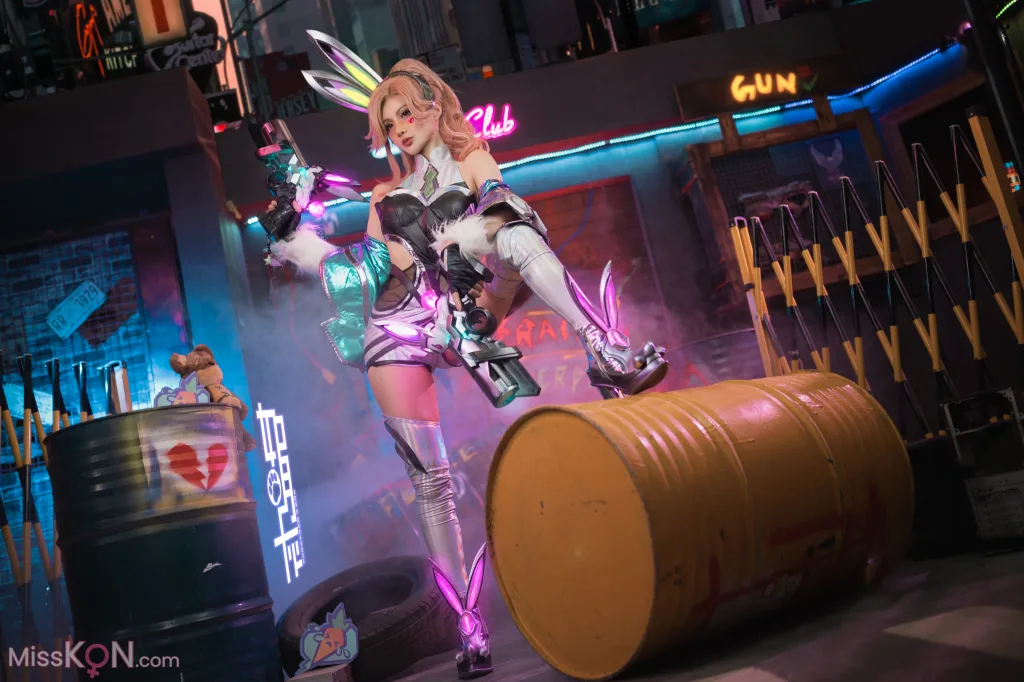 Coser@如月灰_ Battle Bunny Miss Fortune