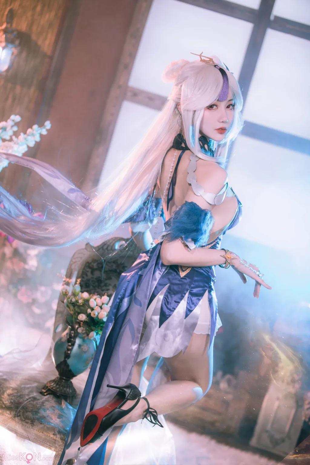 Coser@如月灰_ 宁光兰的晚礼服