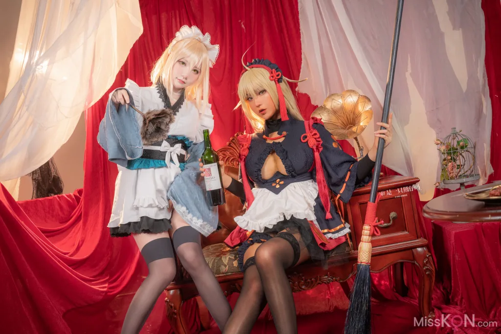 Coser@小容仔咕咕咕w & 是一只熊仔吗_ 冲田总司 魔神冲田 双人绳艺