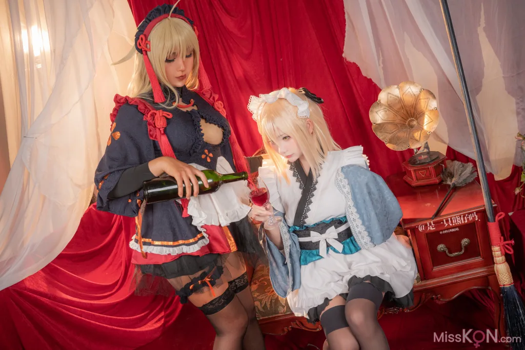 Coser@小容仔咕咕咕w & 是一只熊仔吗_ 冲田总司 魔神冲田 双人绳艺