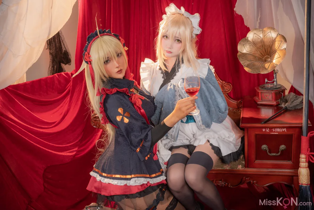 Coser@小容仔咕咕咕w & 是一只熊仔吗_ 冲田总司 魔神冲田 双人绳艺