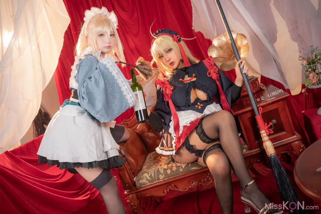 Coser@小容仔咕咕咕w & 是一只熊仔吗_ 冲田总司 魔神冲田 双人绳艺