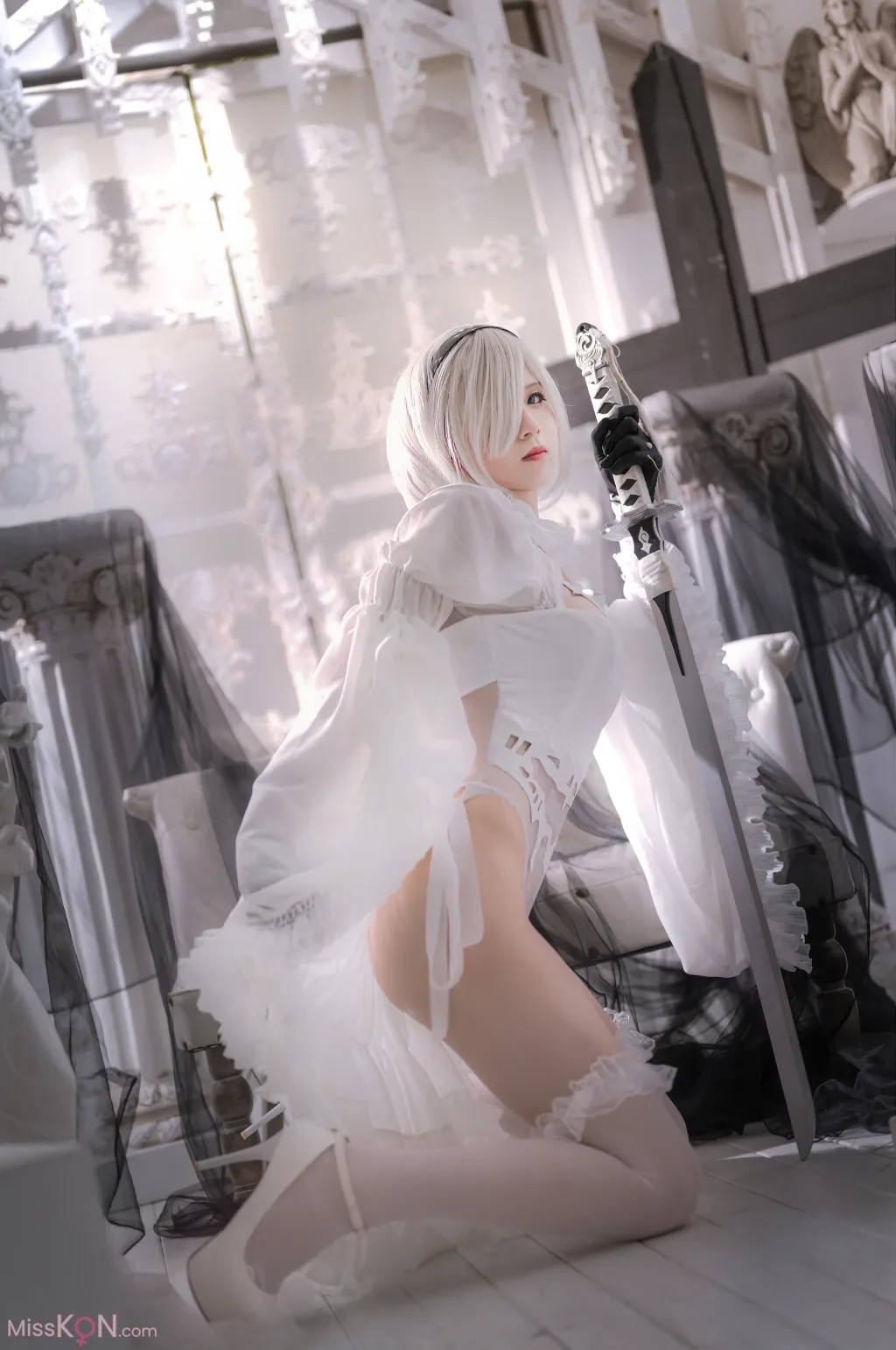 Coser@桜满三时_ 2B花嫁