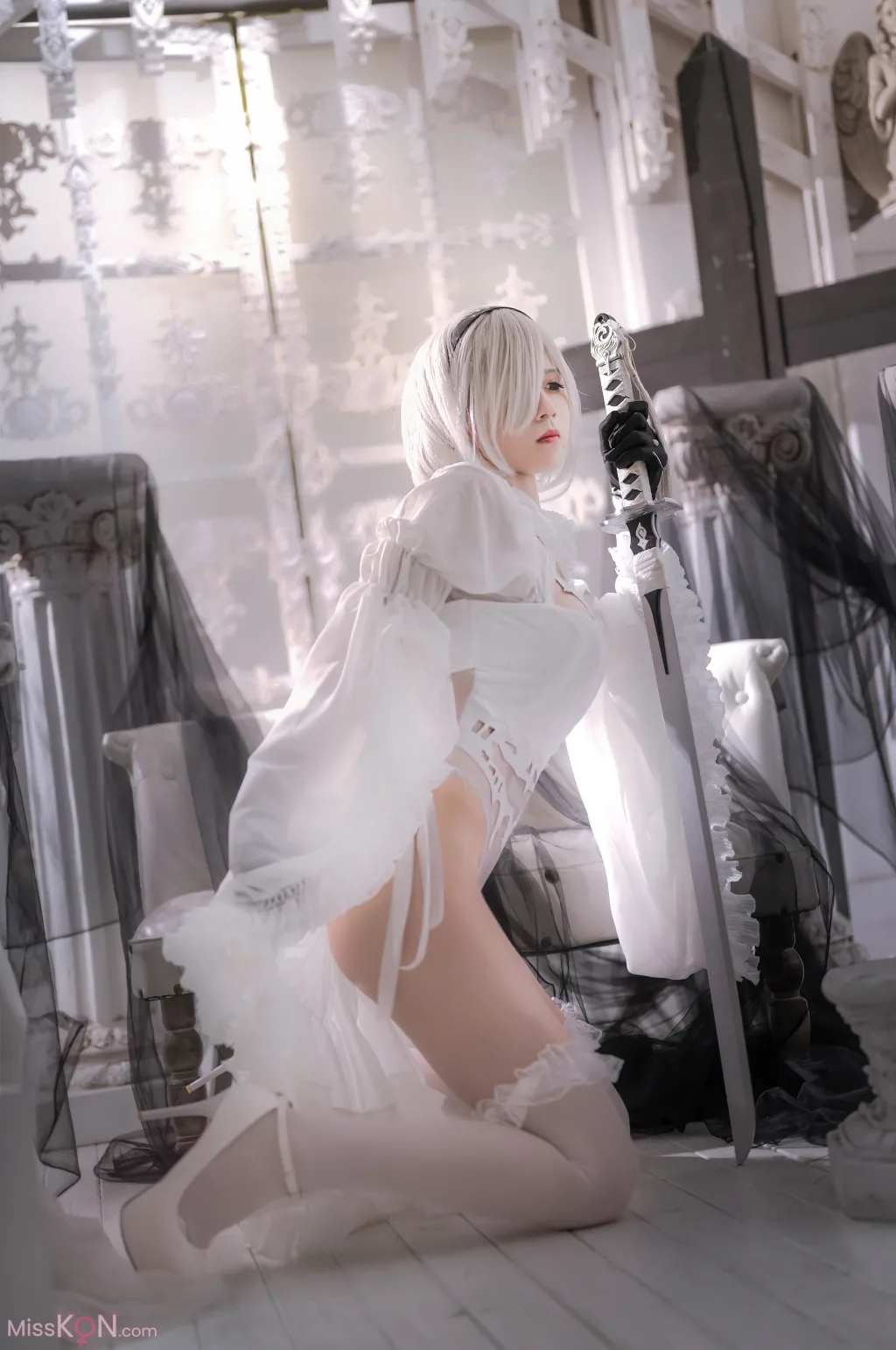 Coser@桜满三时_ 2B花嫁