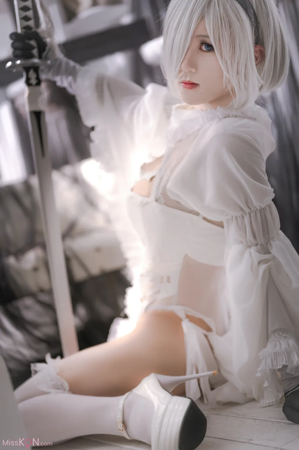 Coser@桜满三时_ 2B花嫁