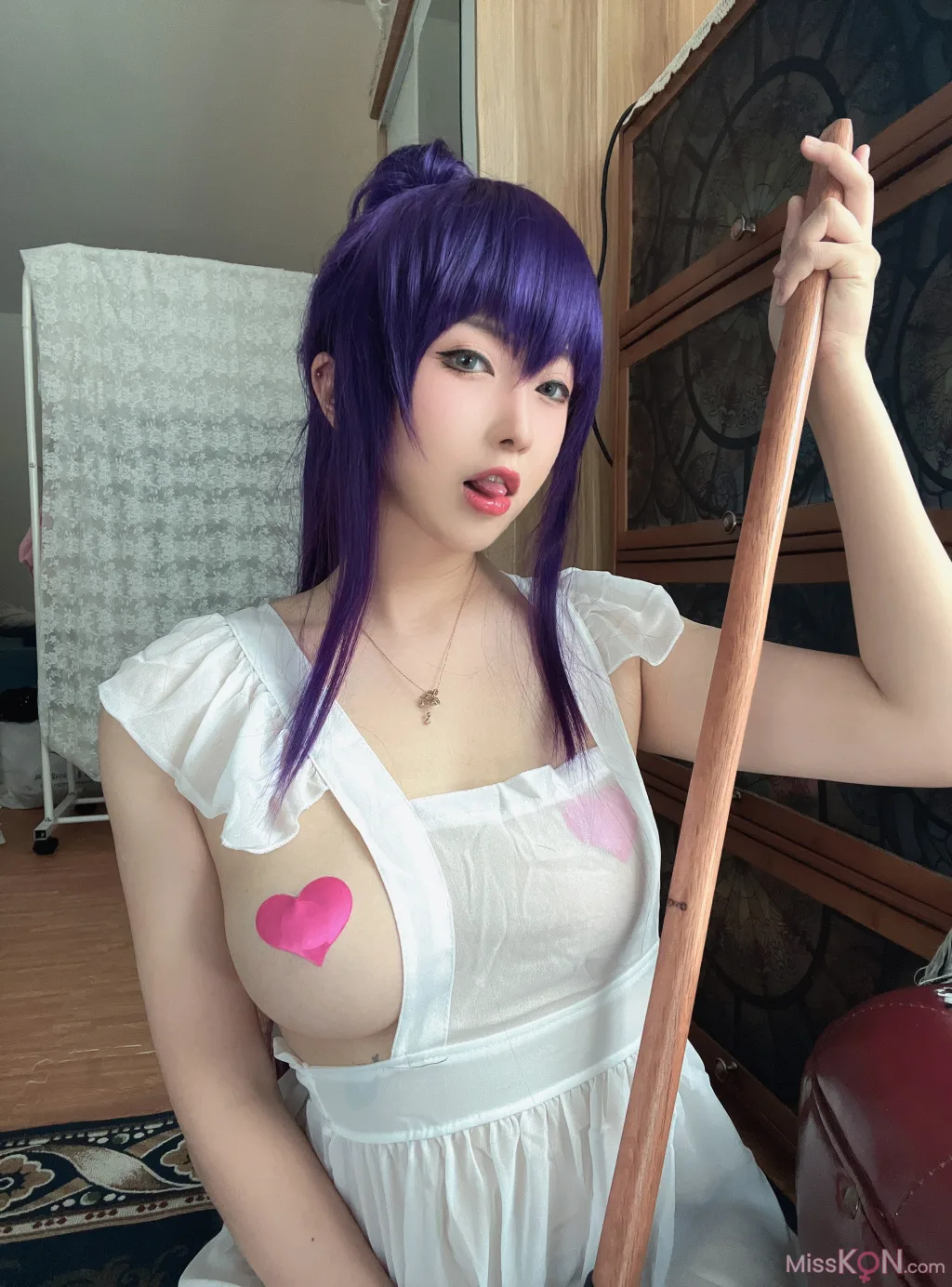 Coser@洛璃LoLiSAMA_ 毒岛学姐围裙