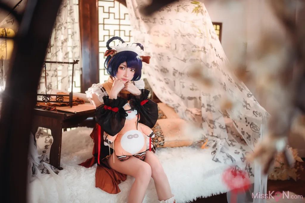 Coser@阿包也是兔娘_ 香菱女仆