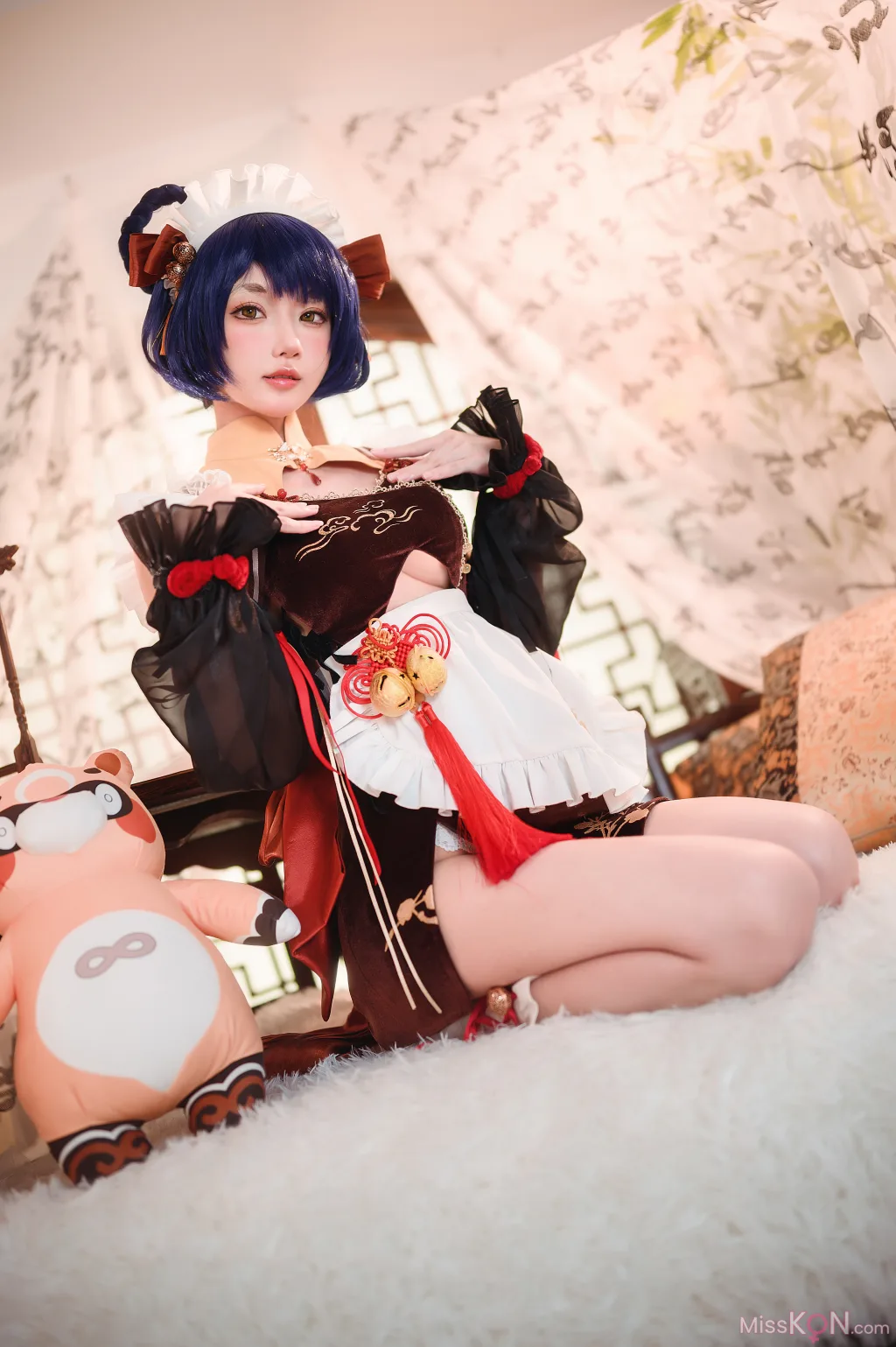 Coser@阿包也是兔娘_ 香菱女仆