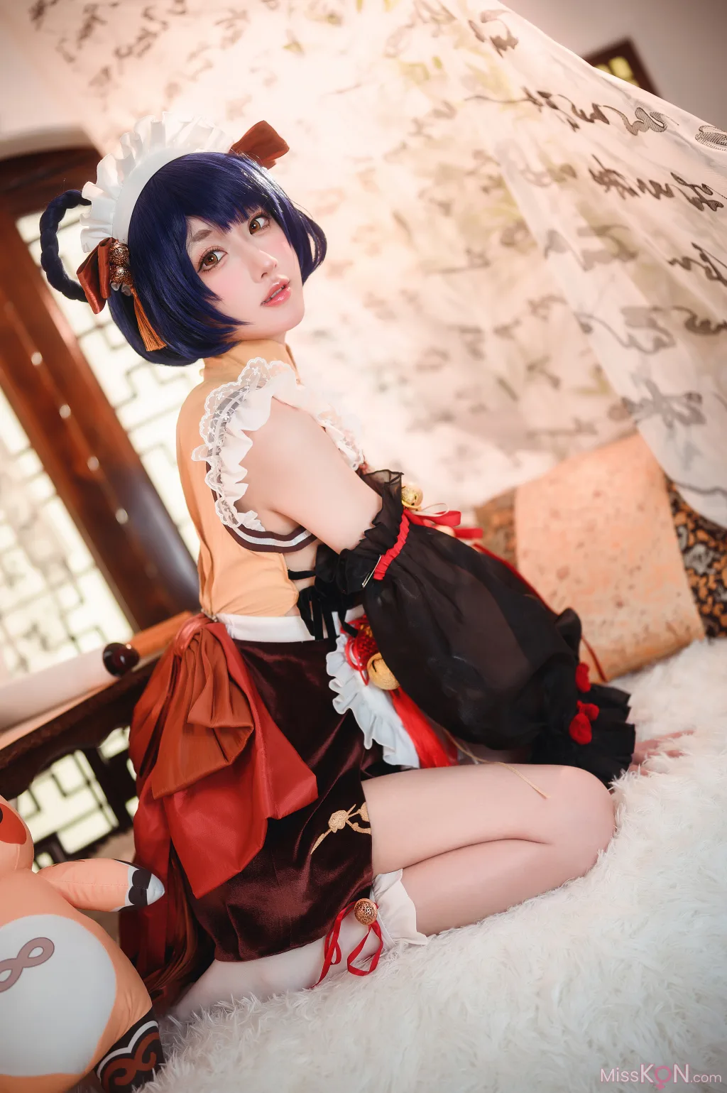 Coser@阿包也是兔娘_ 香菱女仆