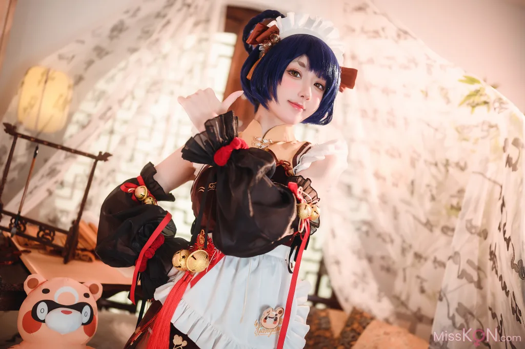 Coser@阿包也是兔娘_ 香菱女仆