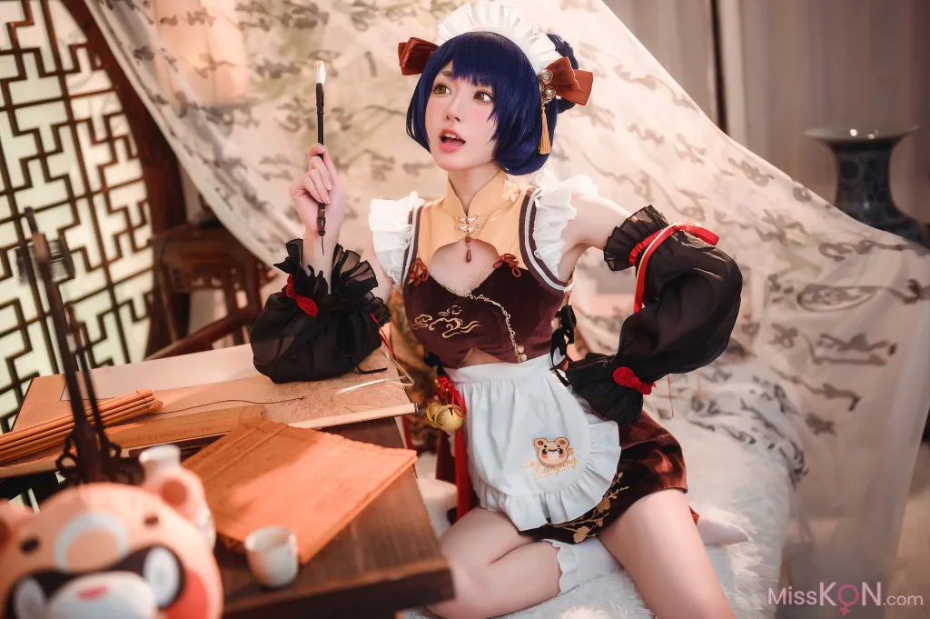 Coser@阿包也是兔娘_ 香菱女仆