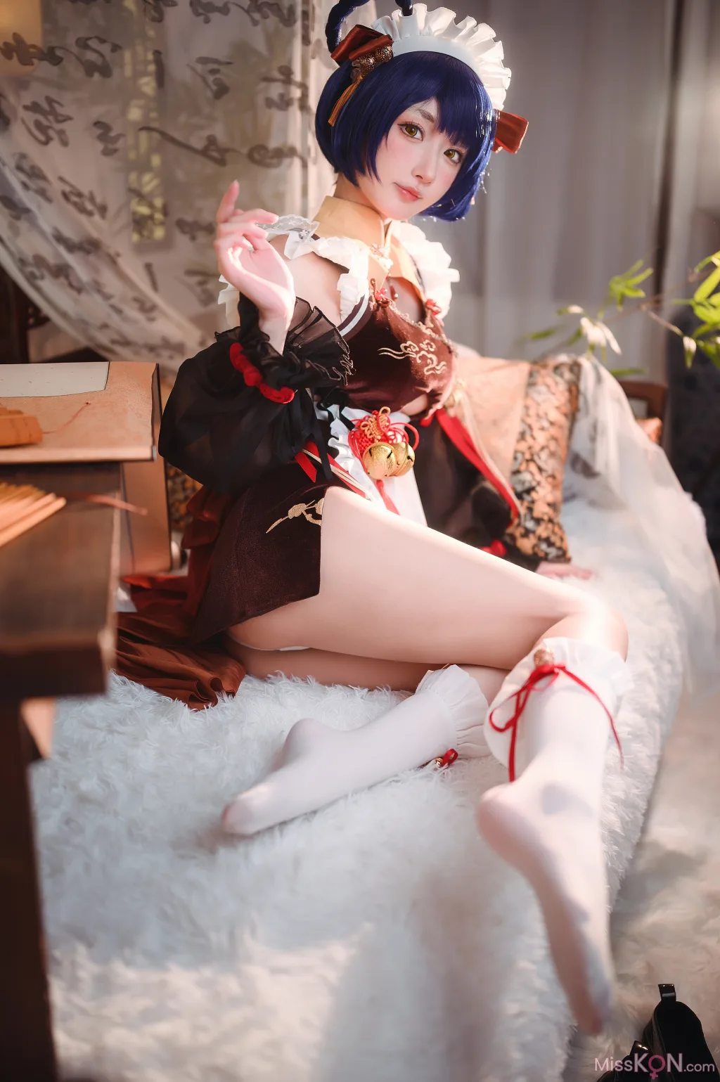 Coser@阿包也是兔娘_ 香菱女仆