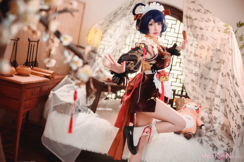 Coser@阿包也是兔娘_ 香菱女仆