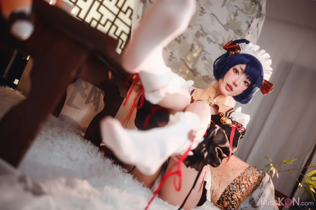 Coser@阿包也是兔娘_ 香菱女仆