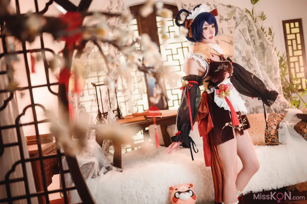 Coser@阿包也是兔娘_ 香菱女仆