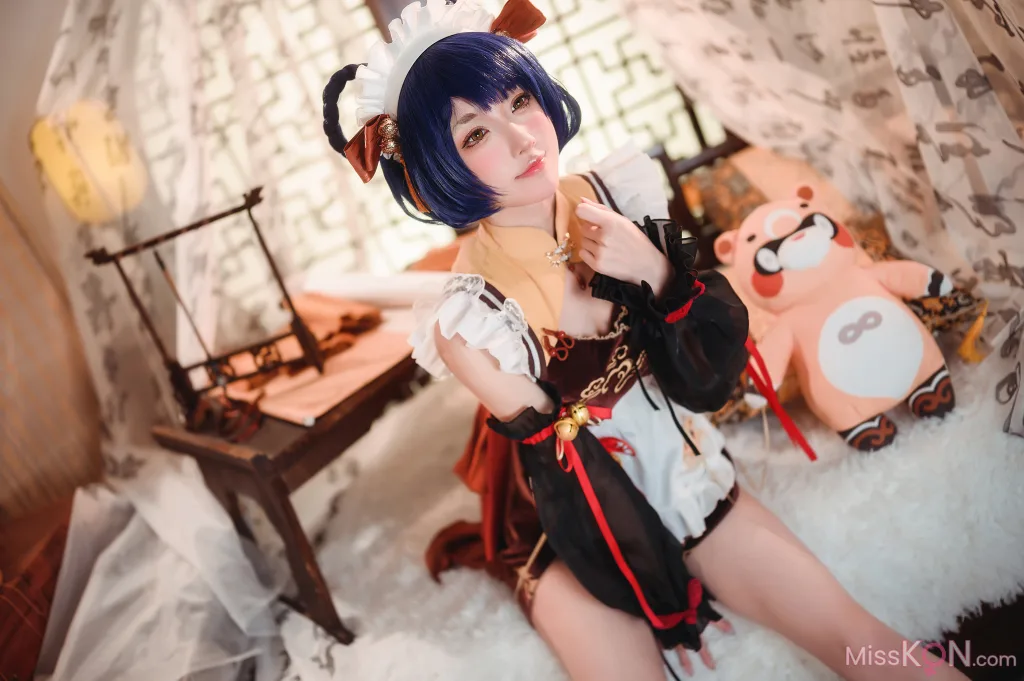 Coser@阿包也是兔娘_ 香菱女仆