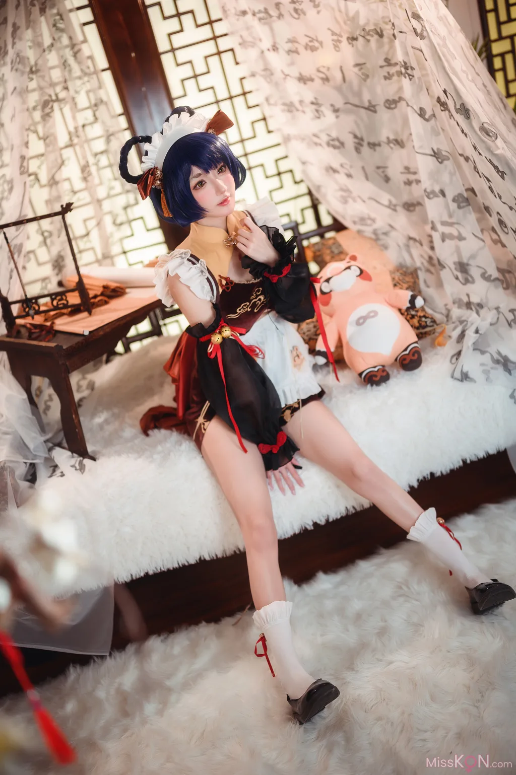 Coser@阿包也是兔娘_ 香菱女仆