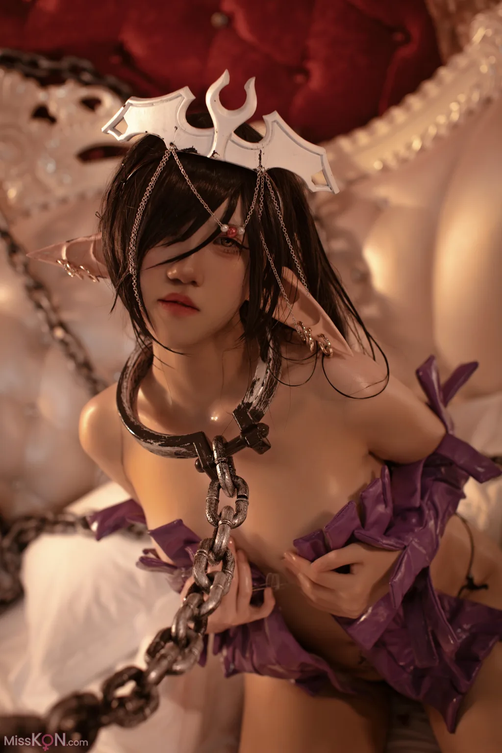 Coser@阿薰kaOri_ 黑兽 黑精灵女王奥利卡