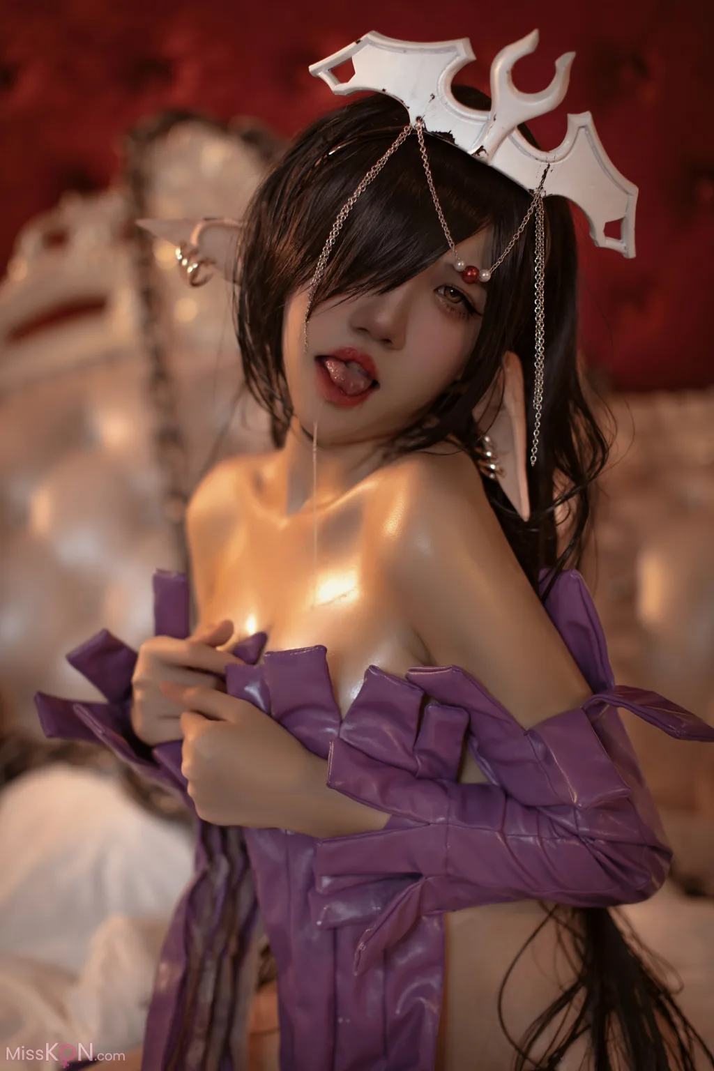 Coser@阿薰kaOri_ 黑兽 黑精灵女王奥利卡