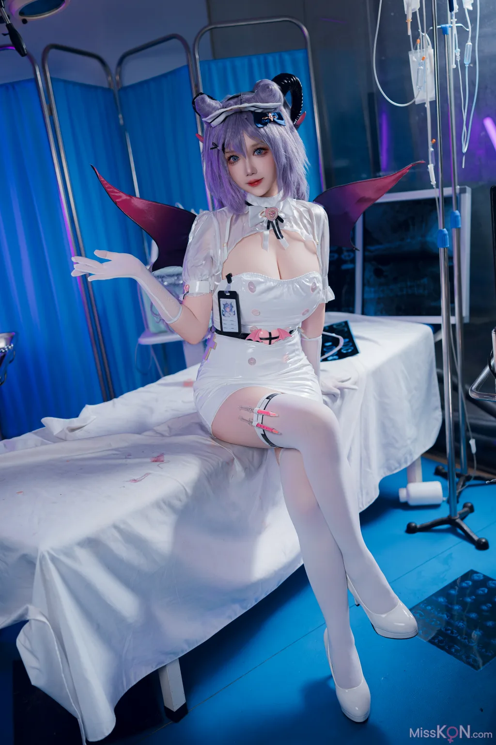 Coser@雪晴Astra_ 2024万圣节 护士刻晴