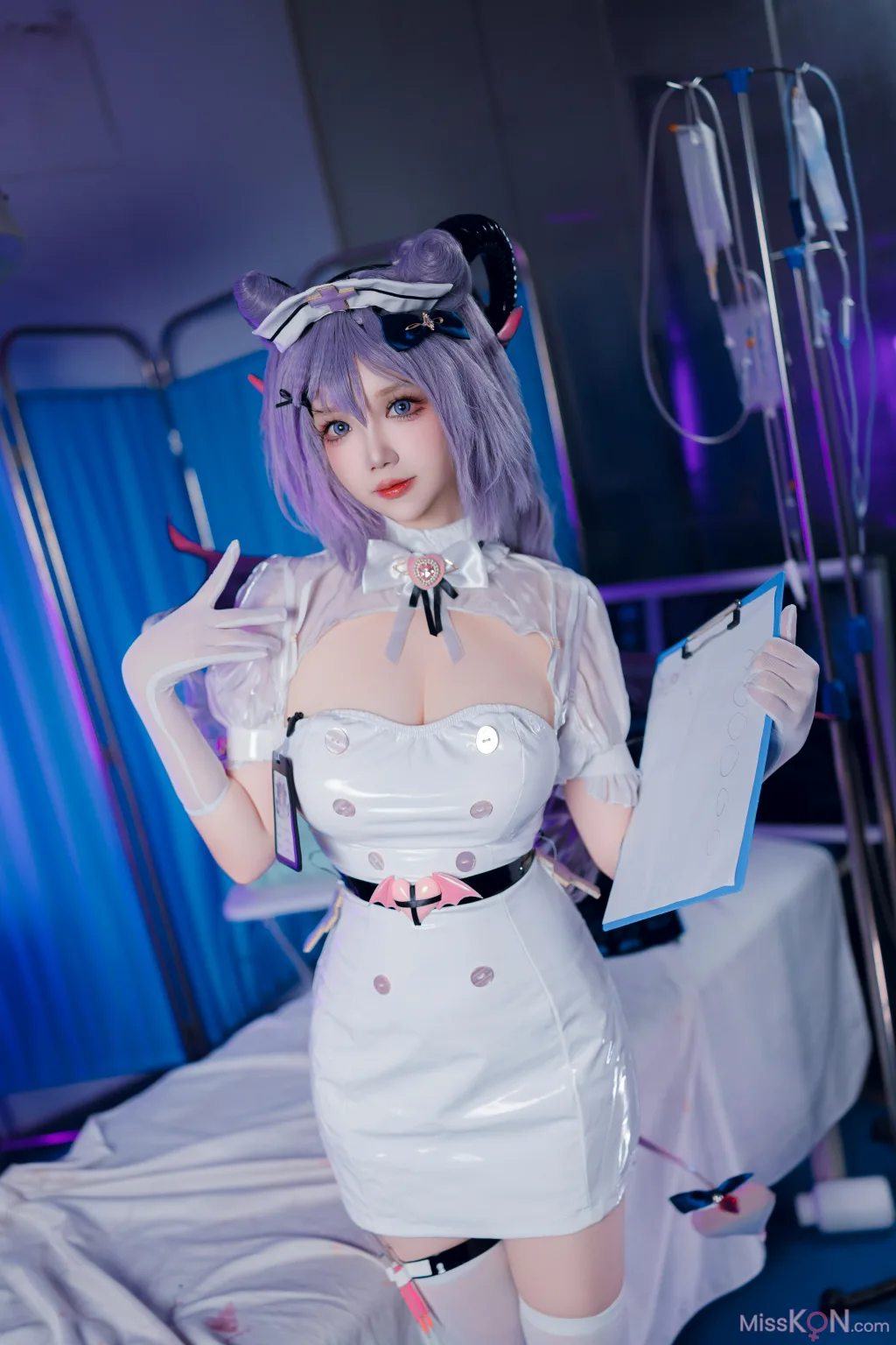 Coser@雪晴Astra_ 2024万圣节 护士刻晴