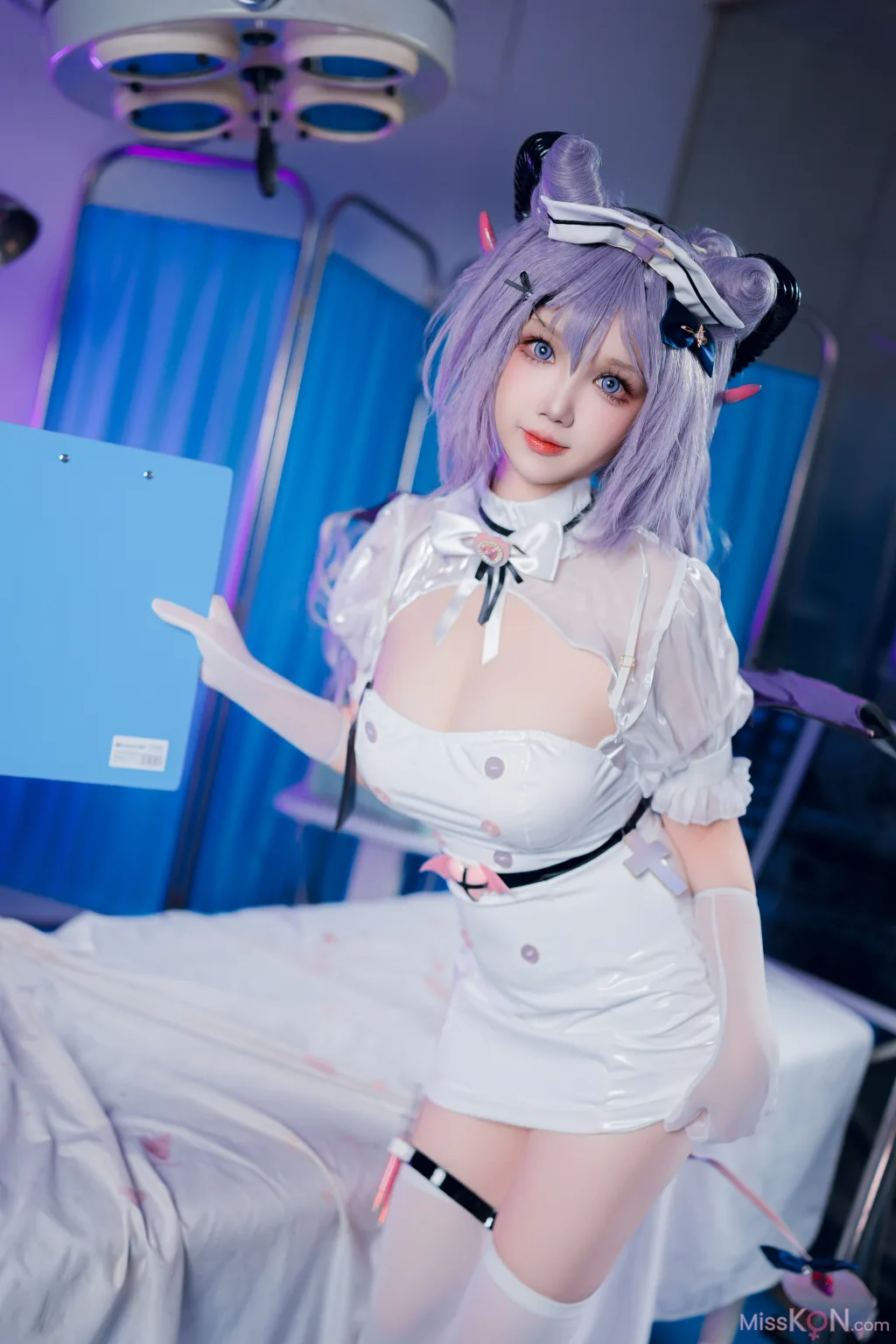 Coser@雪晴Astra_ 2024万圣节 护士刻晴