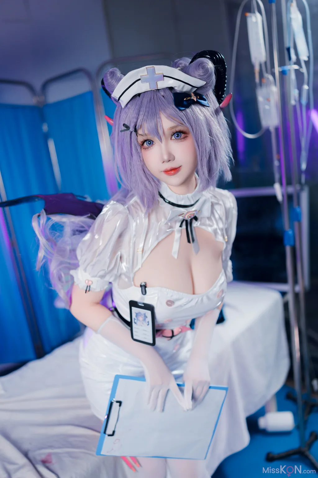 Coser@雪晴Astra_ 2024万圣节 护士刻晴