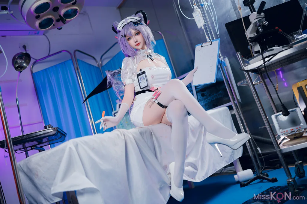 Coser@雪晴Astra_ 2024万圣节 护士刻晴