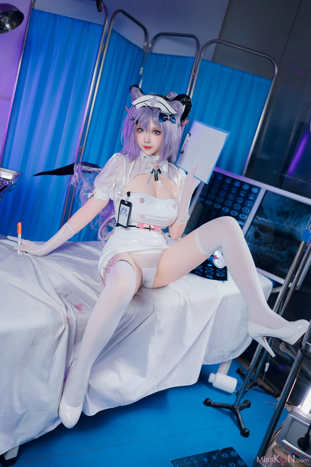 Coser@雪晴Astra_ 2024万圣节 护士刻晴