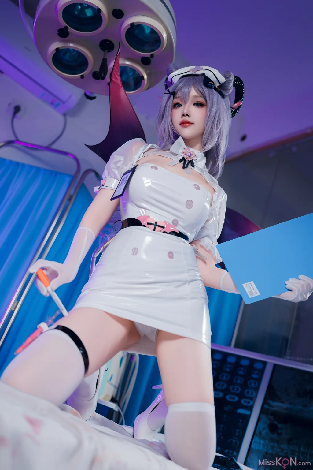 Coser@雪晴Astra_ 2024万圣节 护士刻晴