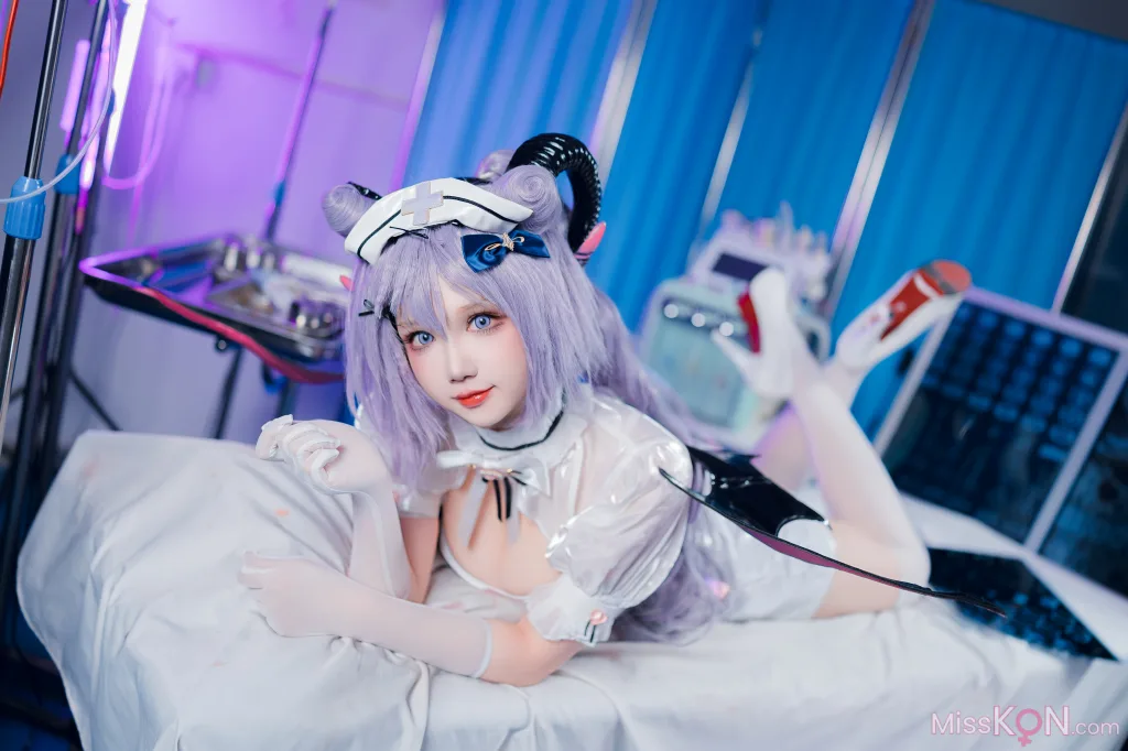 Coser@雪晴Astra_ 2024万圣节 护士刻晴