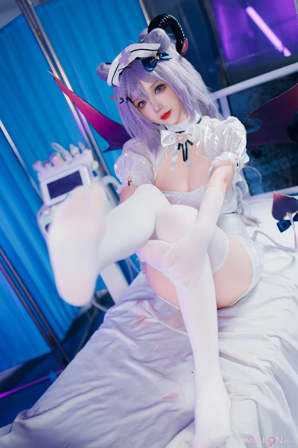 Coser@雪晴Astra_ 2024万圣节 护士刻晴