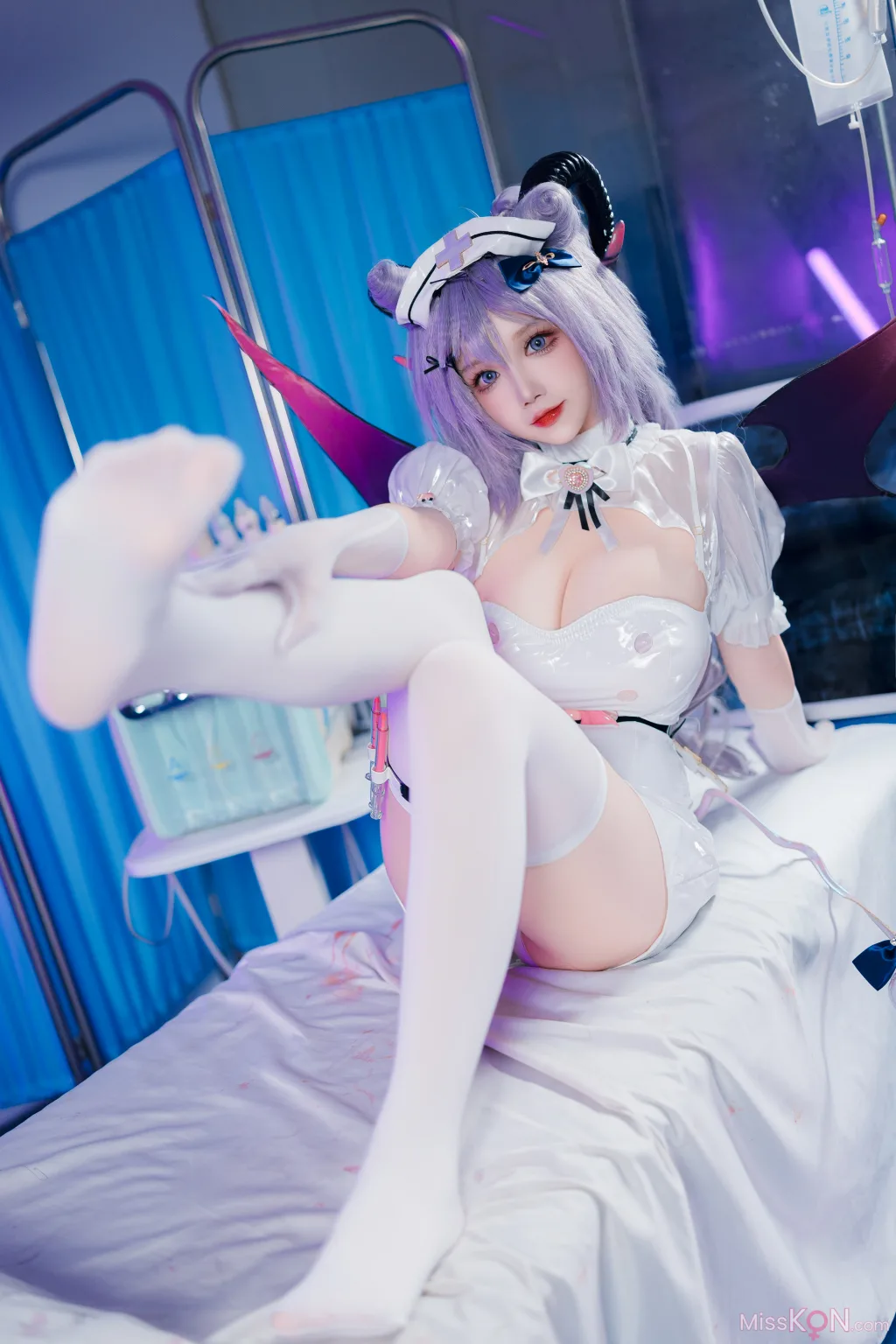 Coser@雪晴Astra_ 2024万圣节 护士刻晴