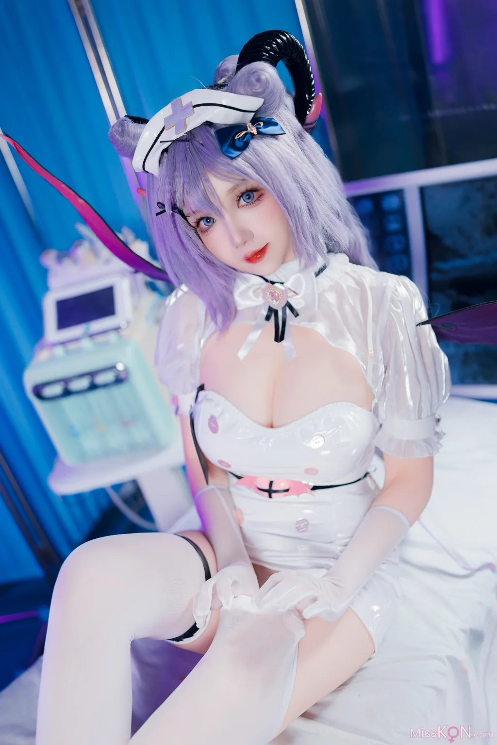 Coser@雪晴Astra_ 2024万圣节 护士刻晴