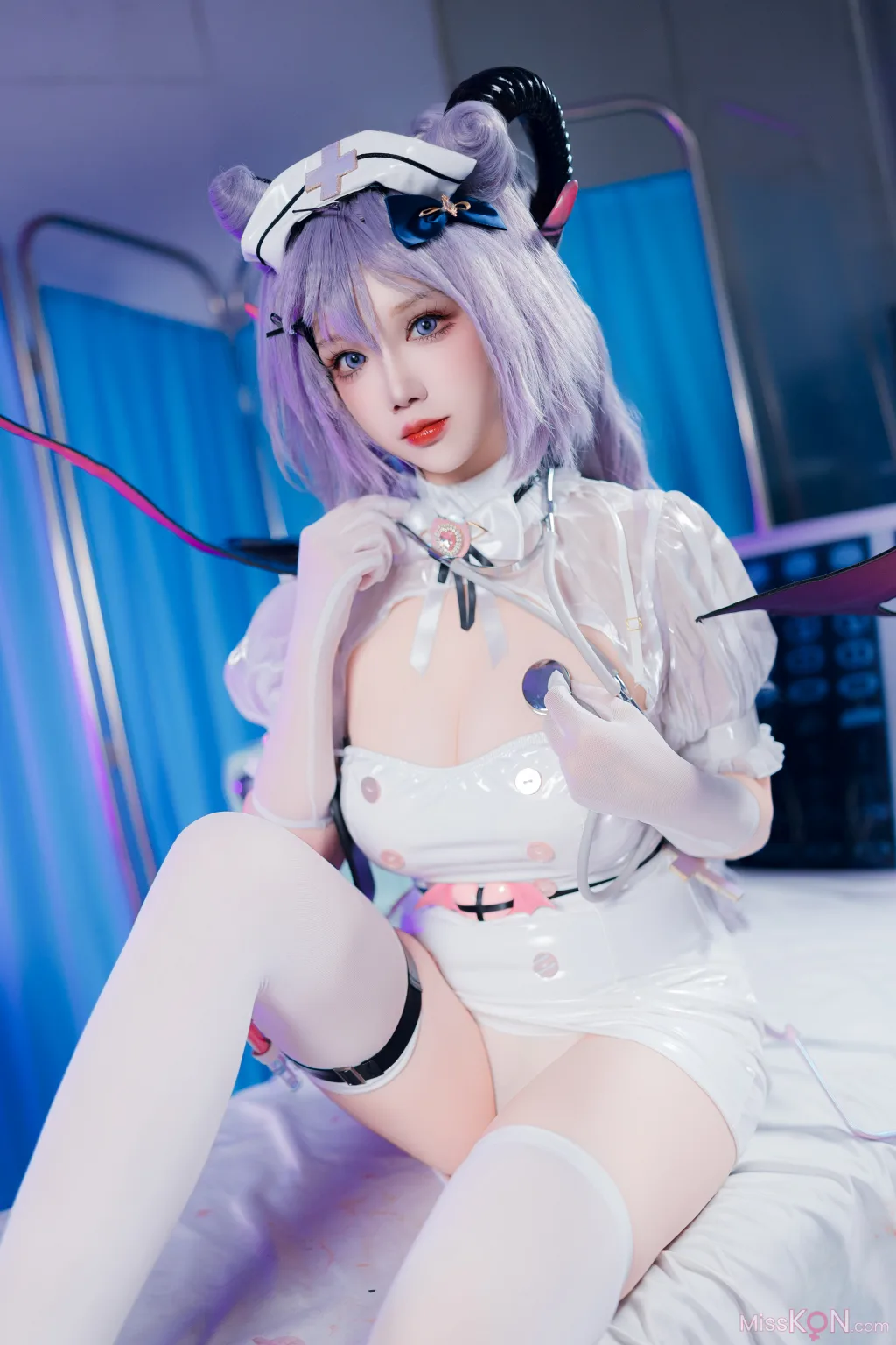 Coser@雪晴Astra_ 2024万圣节 护士刻晴