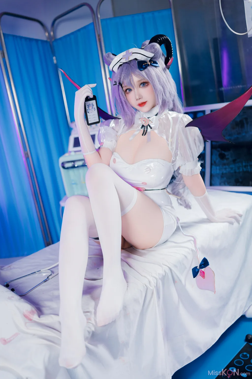 Coser@雪晴Astra_ 2024万圣节 护士刻晴