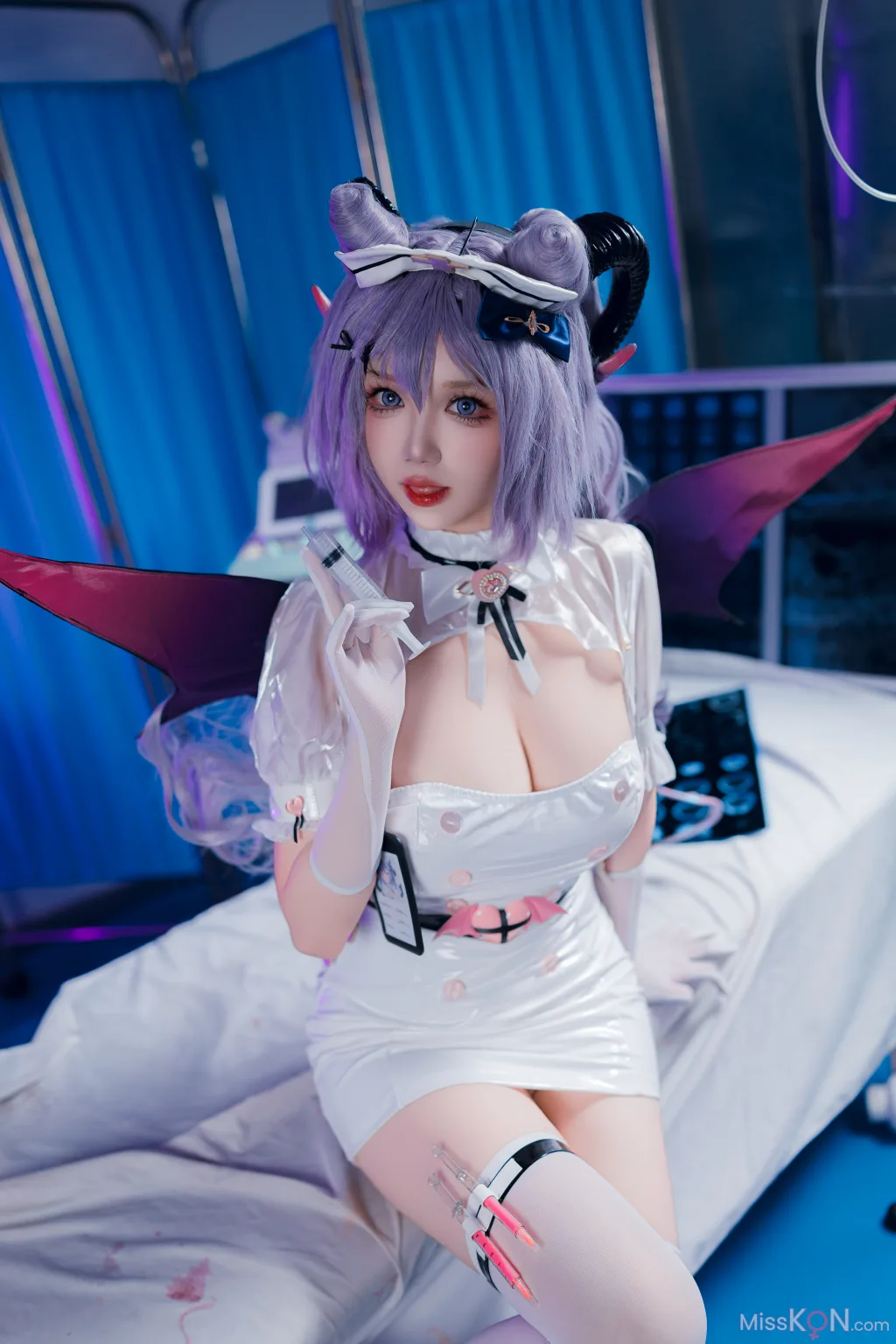 Coser@雪晴Astra_ 2024万圣节 护士刻晴